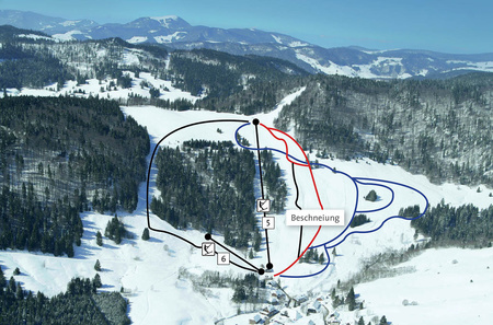 Skigebiet Hofeck in Bernau, Ortsteil Hof