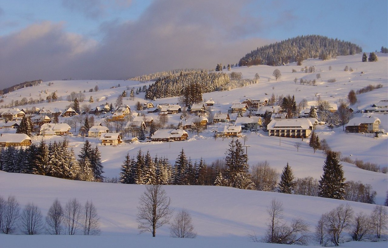 So schn kann der Schwarzwald-Winter im Bernauer Hochtal sein.